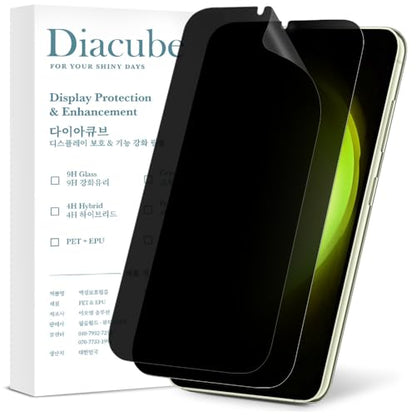 2-Pack Anti Glare Matte Privacy Screen Protector for Samsung Galaxy S23 [0.1S Fingerprint ID Unlock][Anti Spy PET Flexible Film][Bubble-Free Easy Installation with Alignment Jig] - size: Galaxy S23