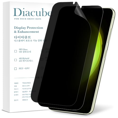 2-Pack Anti Glare Matte Privacy Screen Protector for Samsung Galaxy S23 [0.1S Fingerprint ID Unlock][Anti Spy PET Flexible Film][Bubble-Free Easy Installation with Alignment Jig] - size: Galaxy S23