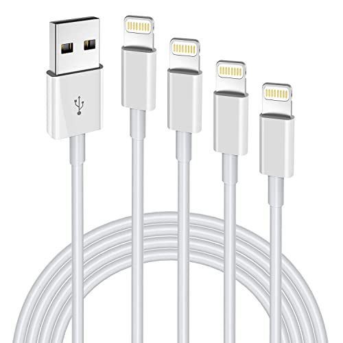 USB iPhone Fast Charging Cord 4Pack(6FT/6FT/6FT/6FT - size: 4Pack 6FT