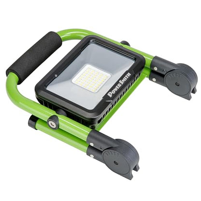 POWERSMITH Rechargeable LED Work Light 1500 Lumen Foldable Magnetic Stand, USB Port for Charging Mobile Devices, All Metal Construction PWLR015FM - size: 1500 Lumens