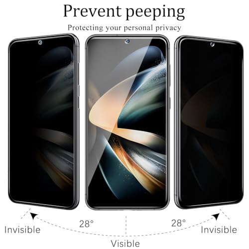 KAREEN 2 Pack Privacy Screen Protector for Samsung Galaxy S23 5G 6.1-inch - size: [Privacy]Samsung S23