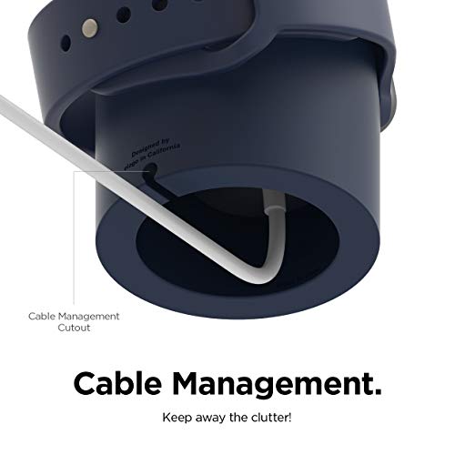 elago W2 Charger Stand for All Apple Watch Series - color: Jean Indigo