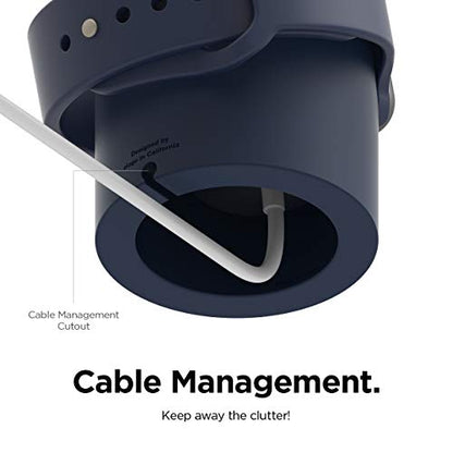 elago W2 Charger Stand for All Apple Watch Series - color: Jean Indigo