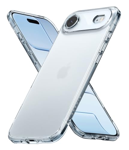 Ringke for iPhone Air Case [Fusion Matte Clear] | Oil & Dirt Resistant, Anti-Fingerprint Technology Prevents Oily Smudges, Frosted Coating Feels Velvety Soft - size: iPhone Air