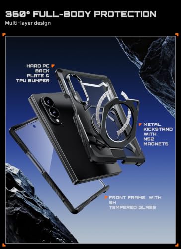 SUPCASE for Galaxy Z Fold 8 Case with Tempered Glass Screen Protector - size: Galaxy Z Fold 8