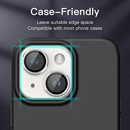 JETech Camera Lens Protector for iPhone 14/14 Plus, Starlight, 1 Set - color: Starlight