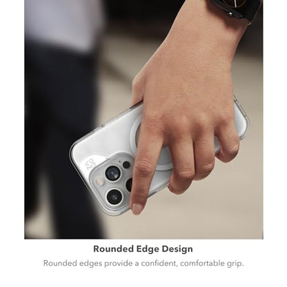 ZAGG Crystal Palace Snap iPhone 15 Pro Clear Phone Case - Drop Protection (13ft/4m), Durable Graphene, Anti-Yellowing, and Scratch-Resistant MagSafe Phone Case - size: iPhone 15 Pro, style: With Magsafe