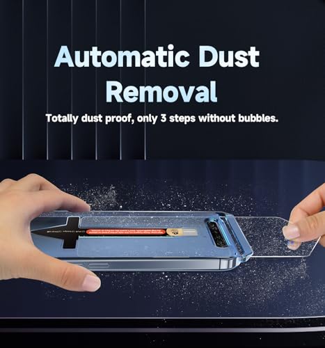 MAGIC JOHN 2 Pack for Samsung Galaxy S25 Screen Protector Easy Installation | 6.2 inch, NOT for Ultra, Auto Dust-Elimination, Bubble Free, HD Clear，9H tempered glass, Case Friendly, Anti-Shockproof - size: S25 6.2inch