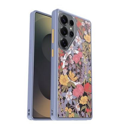 OtterBox Samsung Galaxy S25 Ultra Symmetry Series Clear Magnet Case - Wildflower - color: Wildflower, style: Samsung Galaxy S25 Ultra