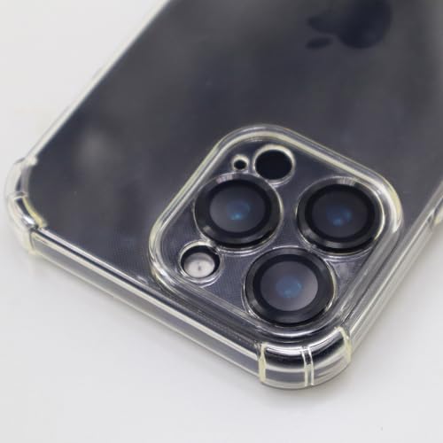 BONVAN for iPhone 16 Pro / 16 Pro Max Camera Lens Protector Metal Tempered Glass Screen Accessories Cover (Black) - color: Black