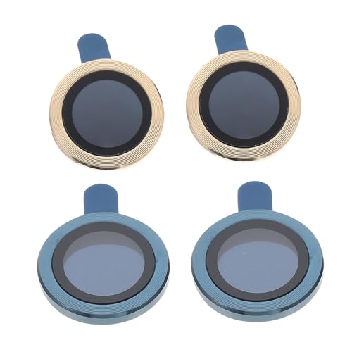 POPETPOP 4pcs Cell Phone Lens Protector Film for Scratch Resistant Easy to Clean Options Camera Lens Covers for Mobile Phone Accessories