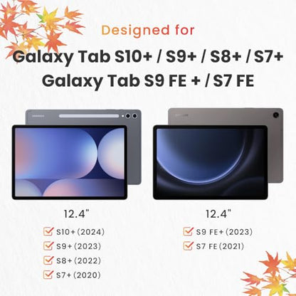 BELLEMOND Magnetic Paper Screen Protector for Samsung Galaxy Tab S10 Plus - size: S10+ / S9+ / S9 FE + / S8+ (12.4 inch)