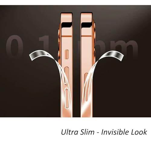 Ultra Thin Transparent Side Film For iPhone 17 Pro Max Frame Protective Guard Film - 3 packs/TPU Hydrogel