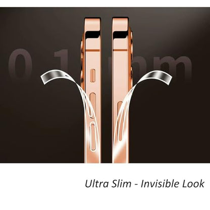 Ultra Thin Transparent Side Film For iPhone 17 Pro Max Frame Protective Guard Film - 3 packs/TPU Hydrogel