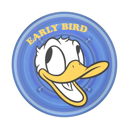 PopSockets Adhesive Phone Grip, Holder- Donald Early Bird - color: Donald Early Bird, style: Adhesive