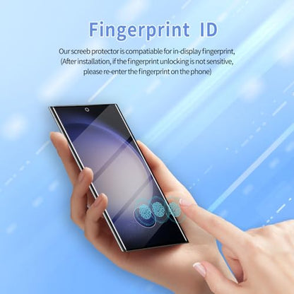 3 Pack Galaxy S23 Ultra Screen Protection with 2 Pack Camera Lens Protector, 9H Clear Hardness Tempered Glass and Anti Scratch Bubble Free Ultra Resistant(6.8”) - size: Galaxy S23 Ultra 6.8-inch