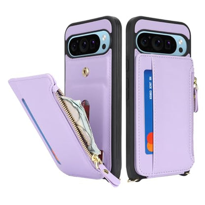 Cavor Compatible with Google Pixel 9 Pro XL Case Wallet, Purple - color: Purple, size: Google Pixel 9 Pro XL