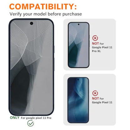 3 Pack for Google Pixel 11 Pro Camera Lens Protector - size: for Google Pixel 11 Pro