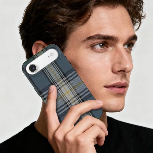 Clan MacDowall TartanAnti-Yellowing Soft TPU Phone Case for iPhone 17, Shockproof and Scratch-Resistant Case - color: black-style-210