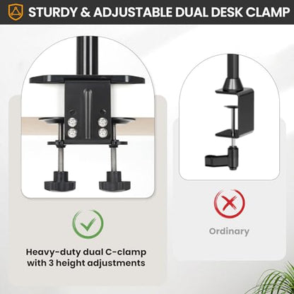 TARION Camera Desk Mount Overhead DSLR Arm Stand Titanrig Lite Z - size: Desktop Mount Lite Z