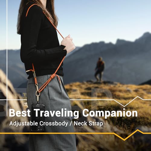 MAGEASY Universal Cell Phone Lanyard - Anti-Theft Rope Crossbody Phone Strap for iPhone 17 Pro Max & Most Smartphones, for Men & Women | 6mm Sage Green - color: Sage Green
