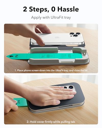 ESR 3 Pack for iPhone 16 Pro Screen Protector, Classic - size: iPhone 16 Pro 6.3 inch