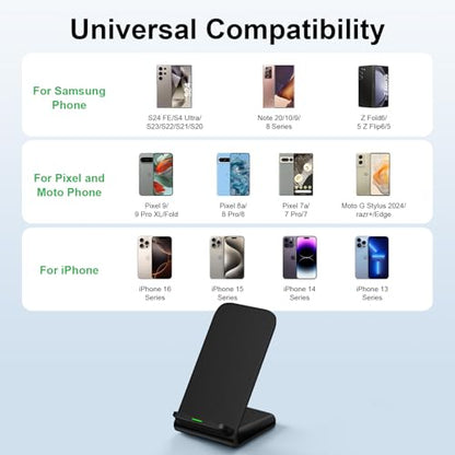 Wireless Charger Stand Samsung Fast Charging Station for Samsung S26 Ultra