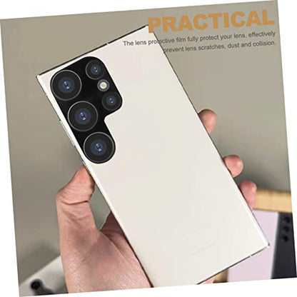 4pcs Tempered Camera Lens Screen Protector for High Hardness Lens Guard Film with High Transparency Compatible Phone Protection Cover