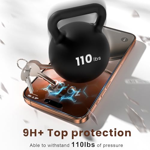Fotbor Compatible for iPhone 17 Pro Max Privacy Screen Protector 6.9 Inch 2 Pack, [Face ID Support] True 23° Anti Spy Tempered Glass with [Auto Dust Installation], 12 FT Military-Grade Protection [Zero Bubble] Case Friendly