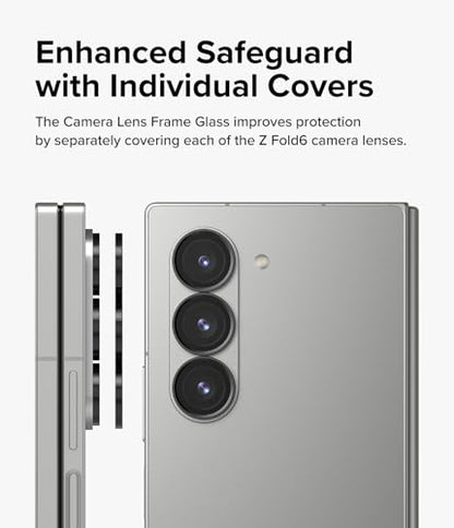Ringke for Samsung Galaxy Z Fold 6 Camera Lens Protector [2 Pack] - size: Galaxy Z Fold 6