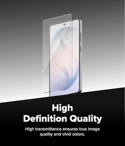 Ringke for Samsung Galaxy S26 Ultra Screen Protector [Easy Slide, 2 Pack] | Easy Installation with Alignment Tool, Case Friendly Premium 9H Hardness Tempered Glass - size: Galaxy S26 Ultra