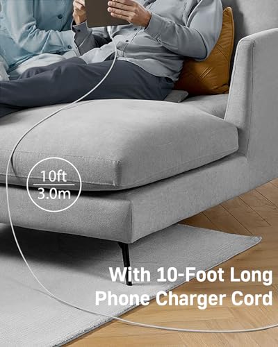 CXX 10FT iPhone 14/13/12 Charger 20W Fast Charging [MFi Certified] - color: White, size: 10FT