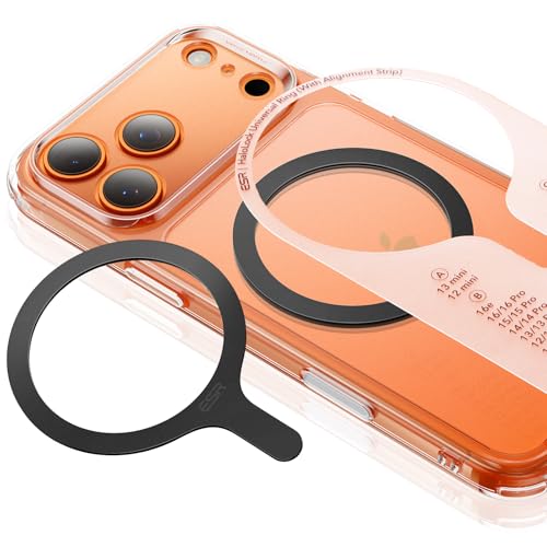 ESR for MagSafe Sticker, MagSafe Ring for iPhone 18 Pro Max/17-12 - color: Black