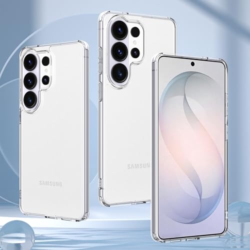 Anoowkoa Designed for Samsung Galaxy S26 Ultra Case + 2 Pack Galaxy S26 Ultra Screen Protector Tempered Glass.[Military Grade Protection] Slim,Transparent,Shockproof，Anti-Scratch -Clear - color: Samsung Galaxy S26 Ultra