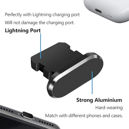 Anti Dust Plug - 4 Pack Charging Port Protector Cap