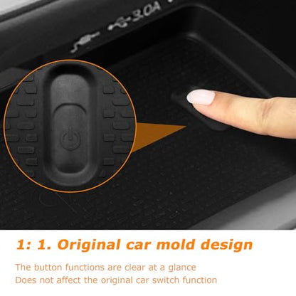 Wireless Charging Pad for 2024-2026 Subaru Crosstrek Accessories - size: For Subaru Crosstrek 2024-2026
