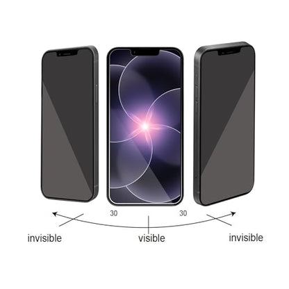 Ailun Privacy Screen Protector iPhone 17e/16e/14/13/13 Pro, 2 Pack - size: 17e/16e/14/13/13 Pro 6.1 inches