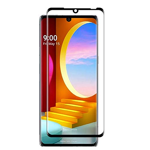 Screen Protector for LG Velvet - [2pack] 3D Curved Full Coverage Screen Tempered Glass Anti-Scratch 9H Protective Glass for LG Velvet/LG G9 - color: Clear