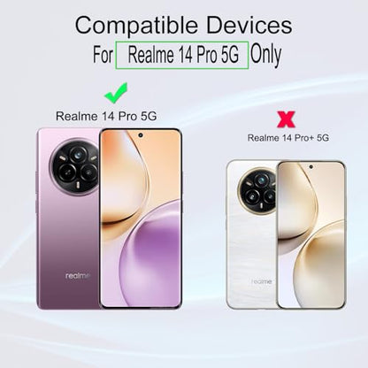 Ibywind for Realme 14 Pro 5G Screen Protector,2-Pack,Hydrogel Film with Camera Lens Protector,Easy Installation Tool,Bubble-Free,Fingerprint Unlock Compatible,Anti-Shatter,Anti-Scratch - size: Realme 14 Pro 6.77 inch