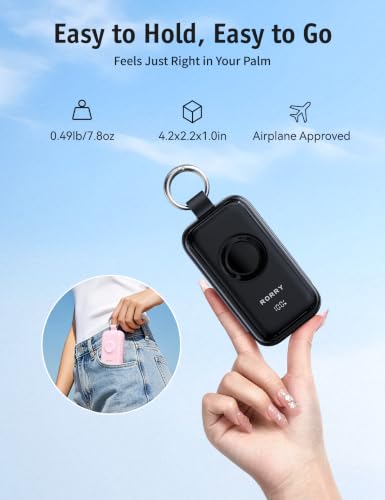 RORRY CharmGo Pro 45W Portable Charger Power Bank 10000mAh Battery Pack - color: Obsidian