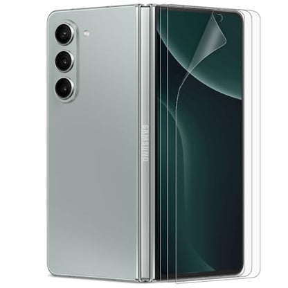 2 Pack Anti Glare Matte Screen Protector for Samsung Galaxy Z Fold 6, [Front Screen Only] EPU+TPU Hybrid Film, Anti Fingerprint, Self-Healing, Case Friendly, Easy Installation - size: Galaxy Z Fold 6