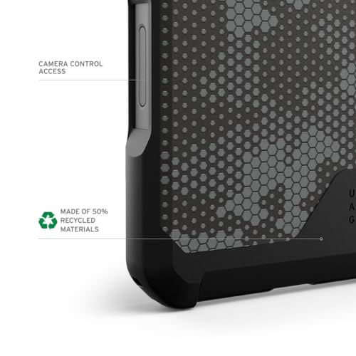 URBAN ARMOR GEAR UAG Designed for iPhone 16 Pro Max Case 6.9" Metropolis LT - Compatible with MagSafe Charging Rugged Shockproof Anti-Slip Military Grade Protective Cover, Micro Hex Camo Graphite - color: Metropolis LT - Micro Hex Camo Graphite