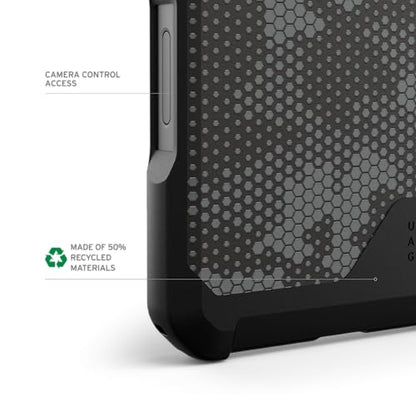 URBAN ARMOR GEAR UAG Designed for iPhone 16 Pro Max Case 6.9" Metropolis LT - Compatible with MagSafe Charging Rugged Shockproof Anti-Slip Military Grade Protective Cover, Micro Hex Camo Graphite - color: Metropolis LT - Micro Hex Camo Graphite