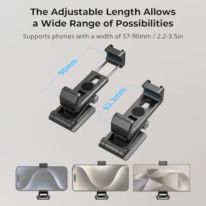 SMALLRIG Metal Phone Tripod Mount with Adapter for Arca-Swiss - 4611 - style: Arca Interface