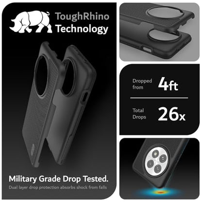 TUDIA MergeGrip for OnePlus 13 Case 5G (2025) - [Military Grade Drop Tested] Dual Layer Shockproof Slim Heavy Duty Tough Cover Phone Cases - Black - color: Black, size: Basic