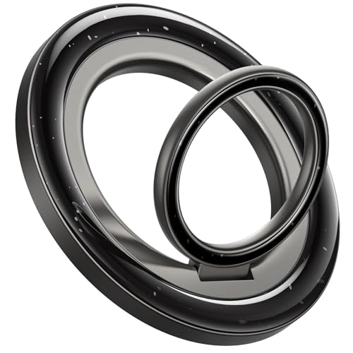 Lamicall [4.4lbs Ultra Magnet] Magnetic Phone Ring Grip for MagSafe - color: Midnight Black