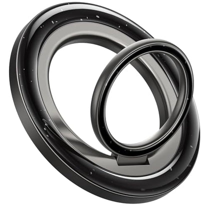 Lamicall [4.4lbs Ultra Magnet] Magnetic Phone Ring Grip for MagSafe - color: Midnight Black