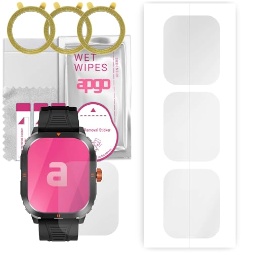 apgo 3x Hydrogel Ultra-Clear Screen Protector for Weofly Pioneer, Hydrogel Film, Flexible, Soft TPU with positioning layer easy installation