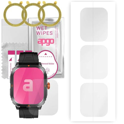 apgo 3x Hydrogel Ultra-Clear Screen Protector for Weofly Pioneer, Hydrogel Film, Flexible, Soft TPU with positioning layer easy installation