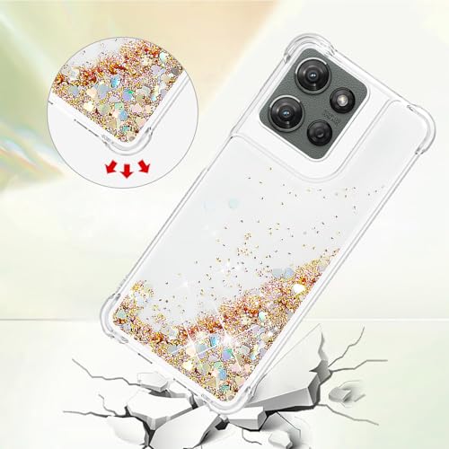 for Moto G 2025/2026 Case, Moto G Play 2026 Phone Case, Gold - color: Gold Color